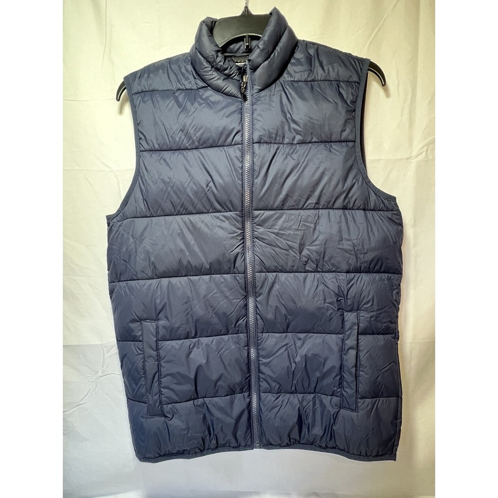 SWISS TECH Mens Vest Puffer Size M 38-40 Blue